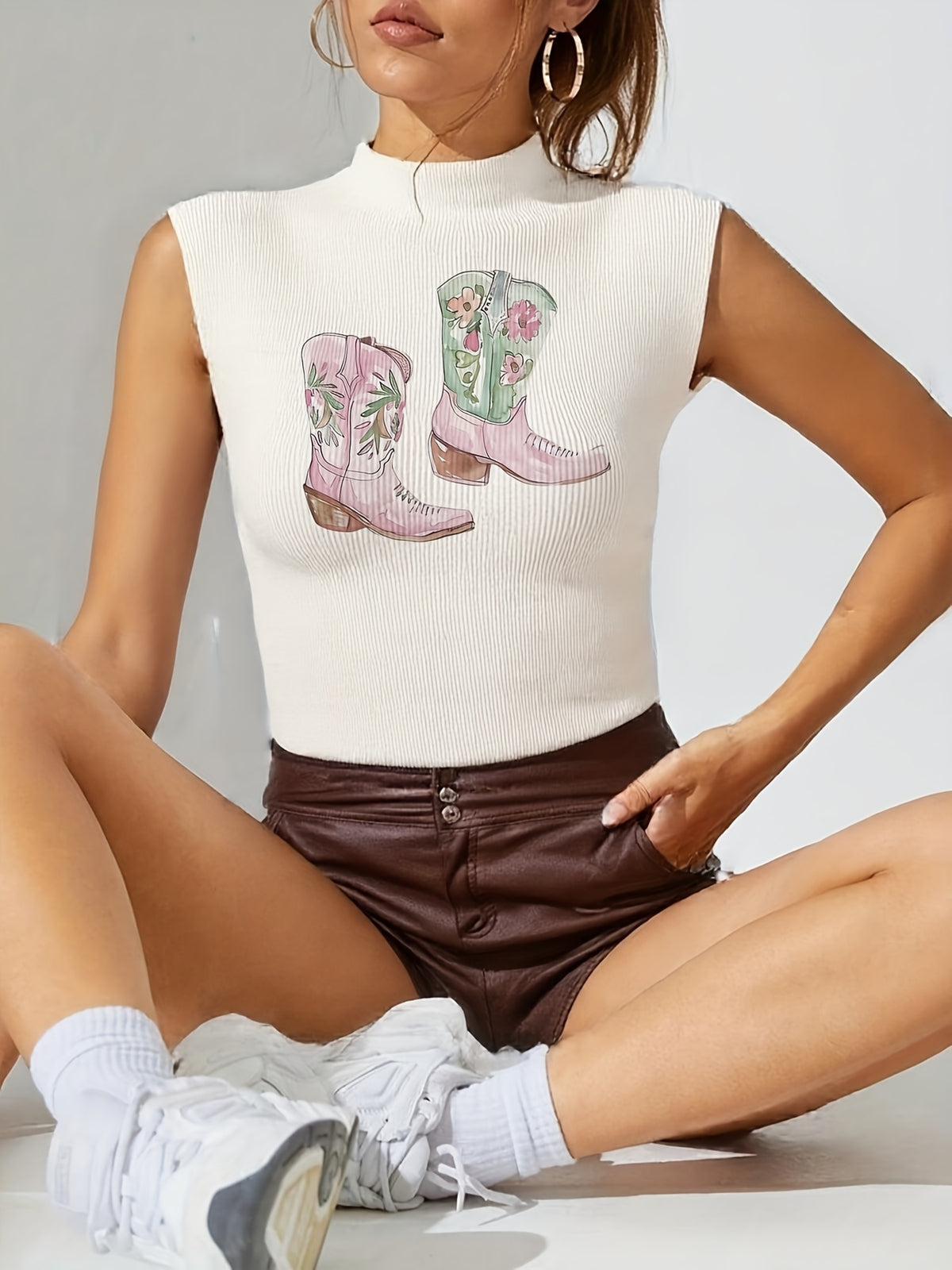 Floral Steps Tank
