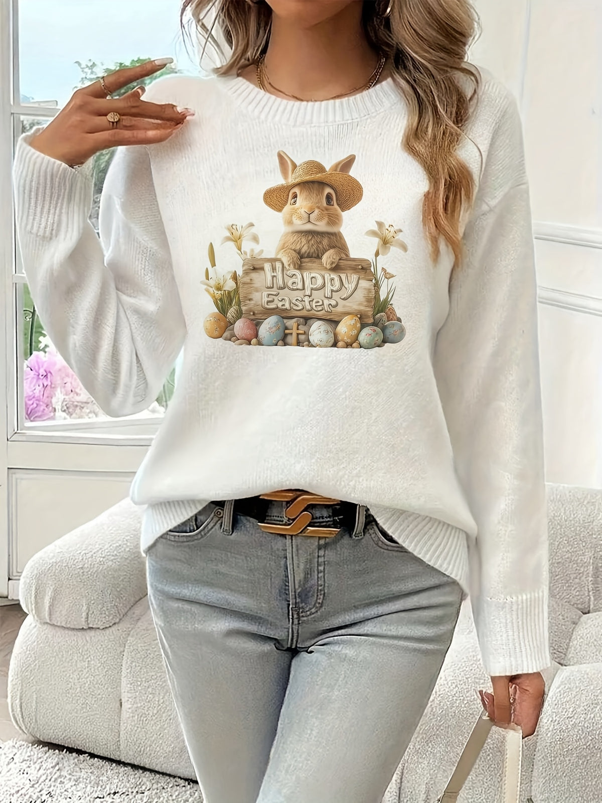 Hoppy Easter Sweater