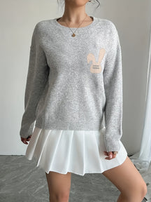 Message Bunny Sweater