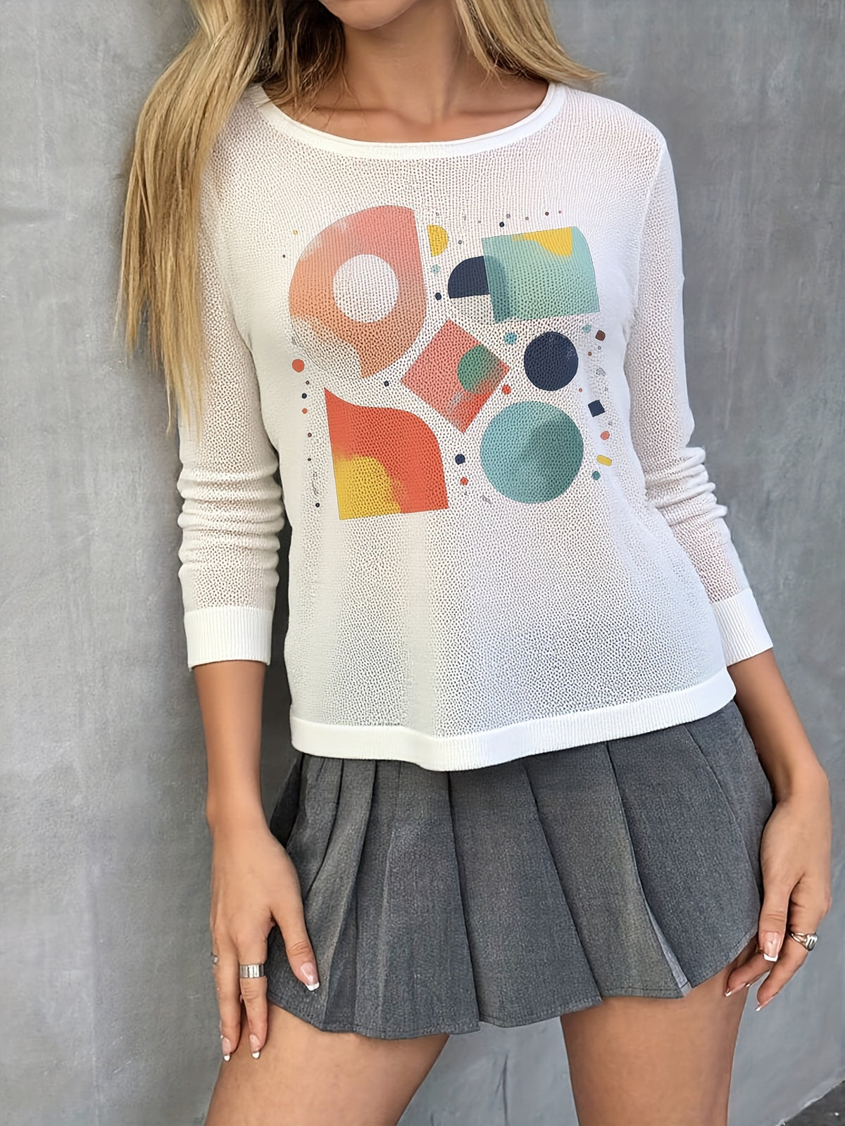 Shapes & Shades Sweater