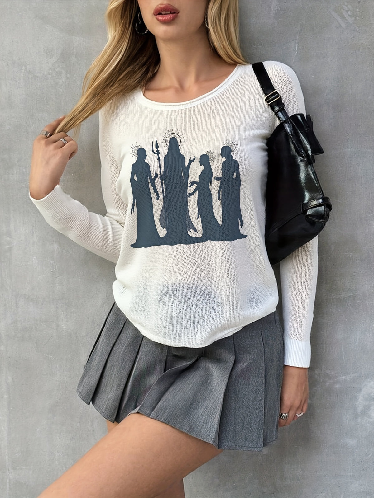 Sacred Silhouettes Sweater