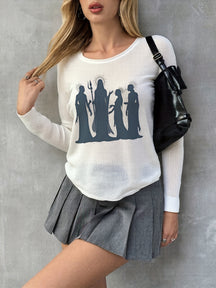 Sacred Silhouettes Sweater