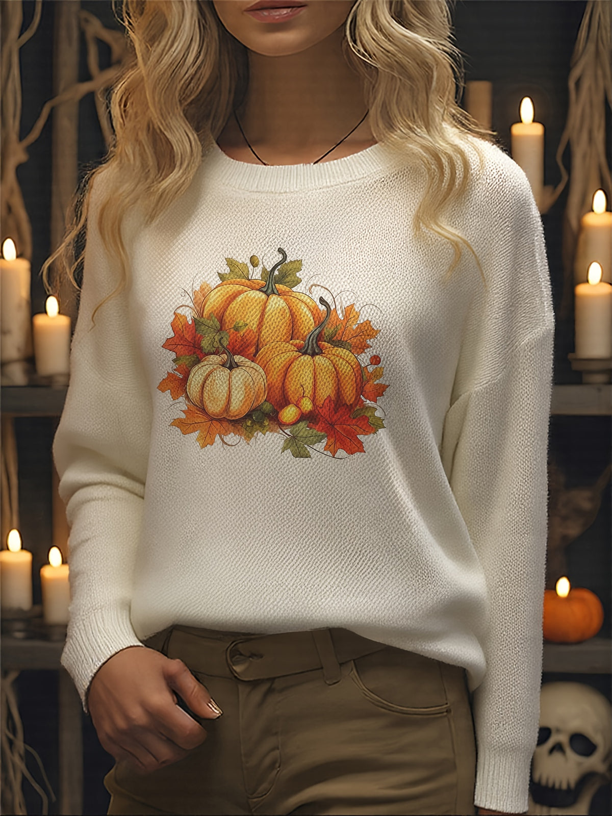 Patch of Pumpkins Sweater