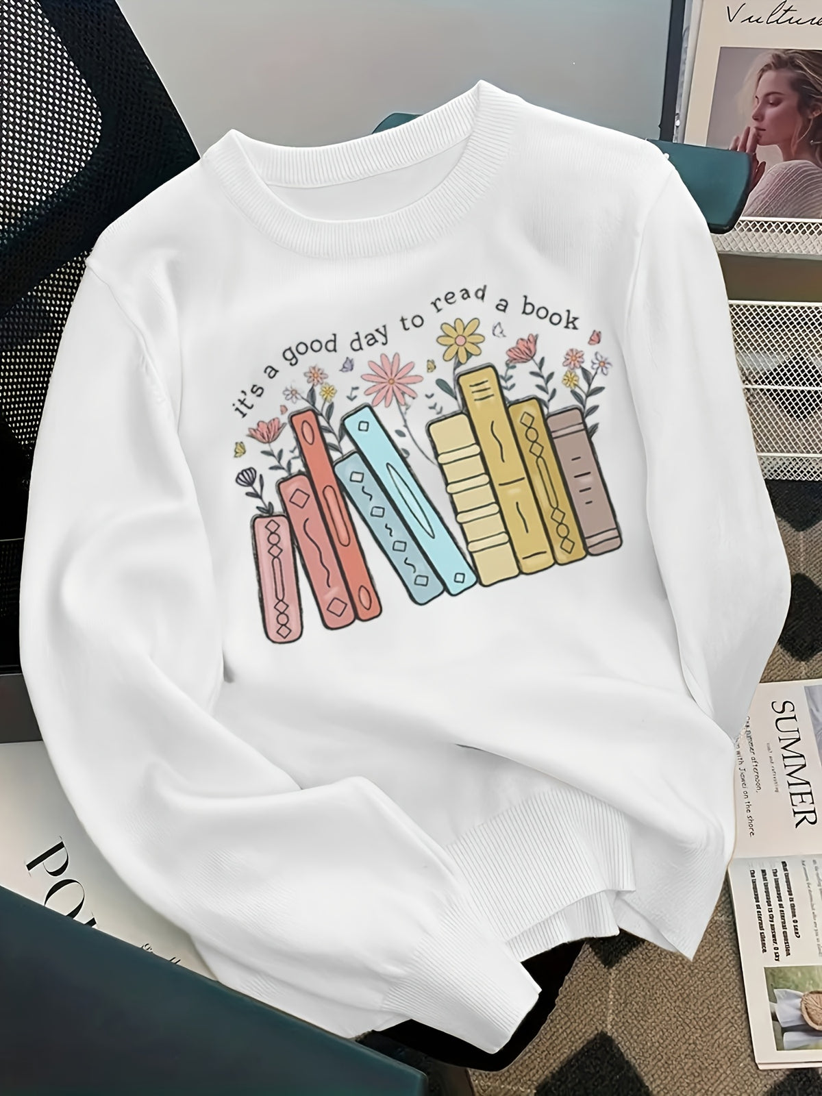 Read & Shine Sweater
