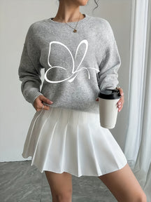 Linear Wings Sweater