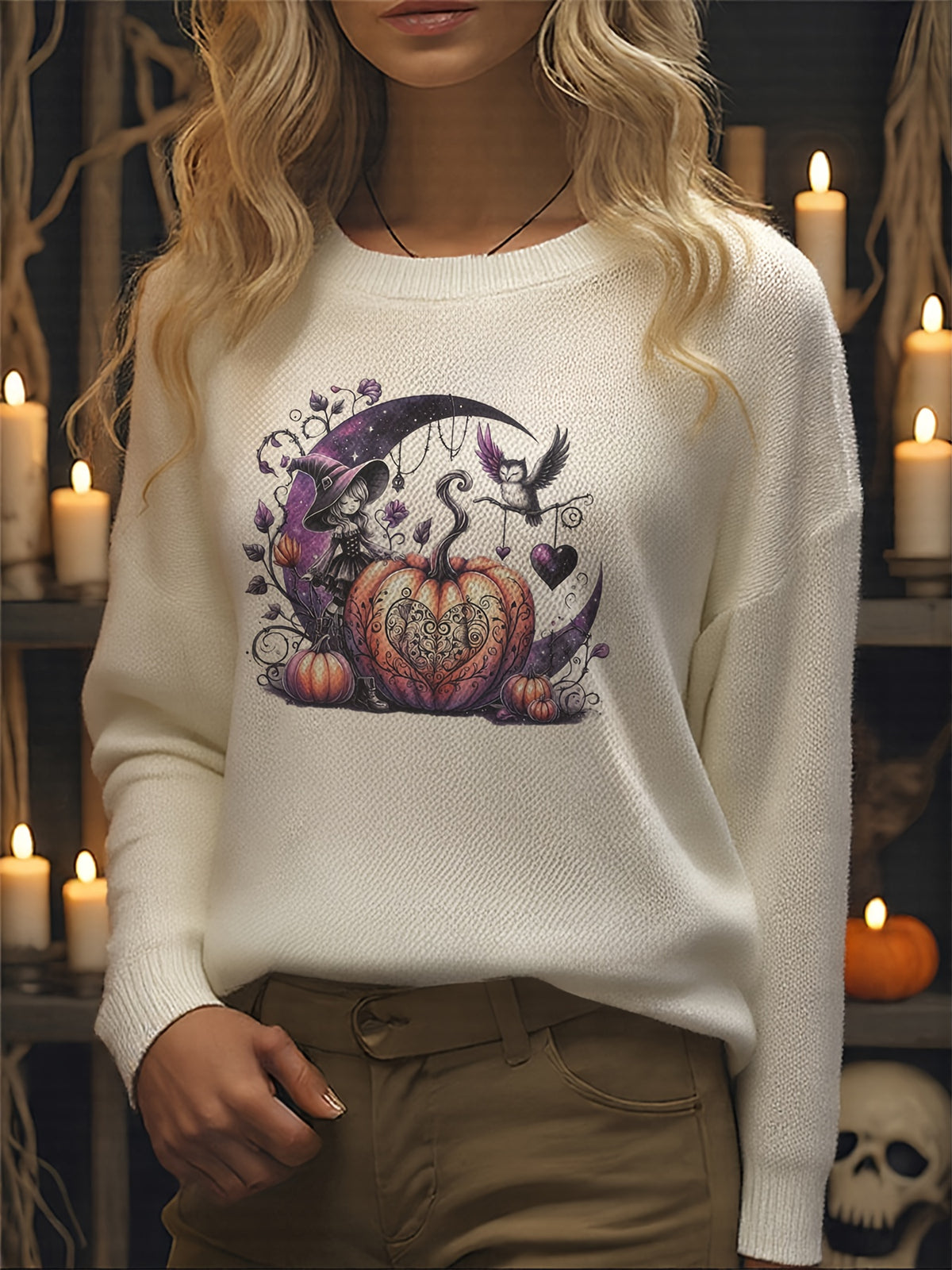Moonlit Magic Sweater
