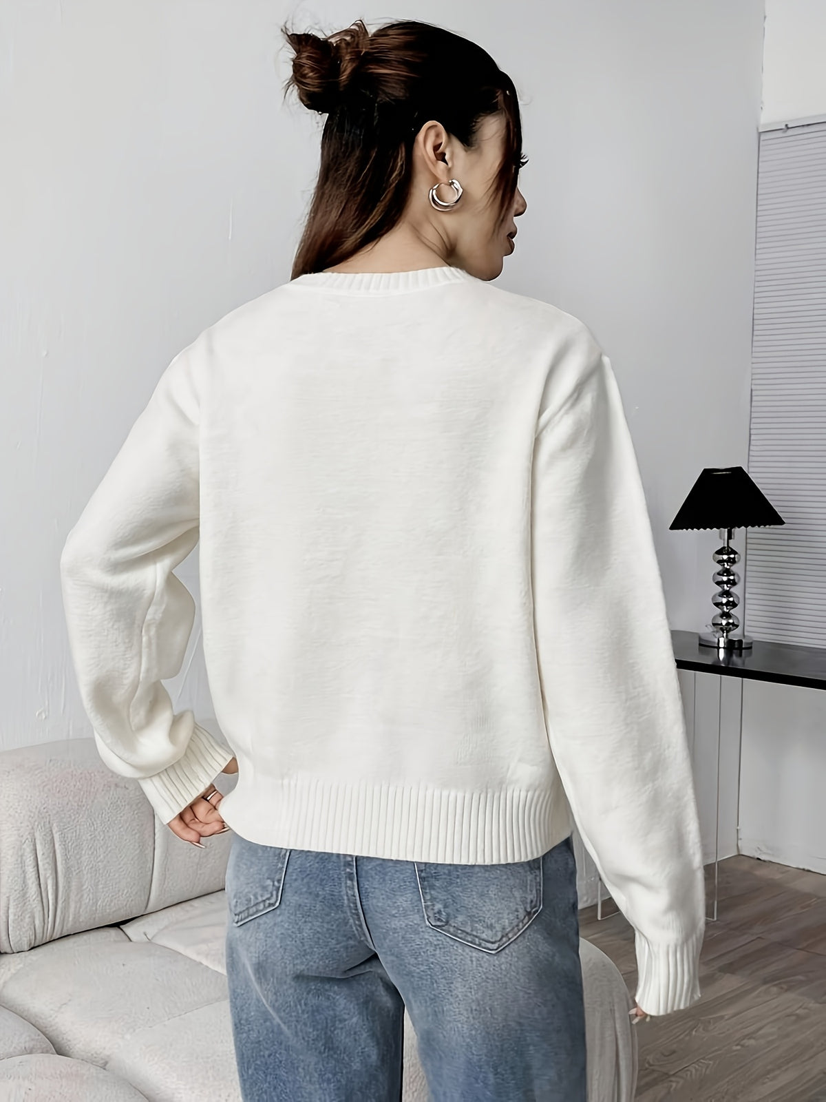 Choose Happy Sweater