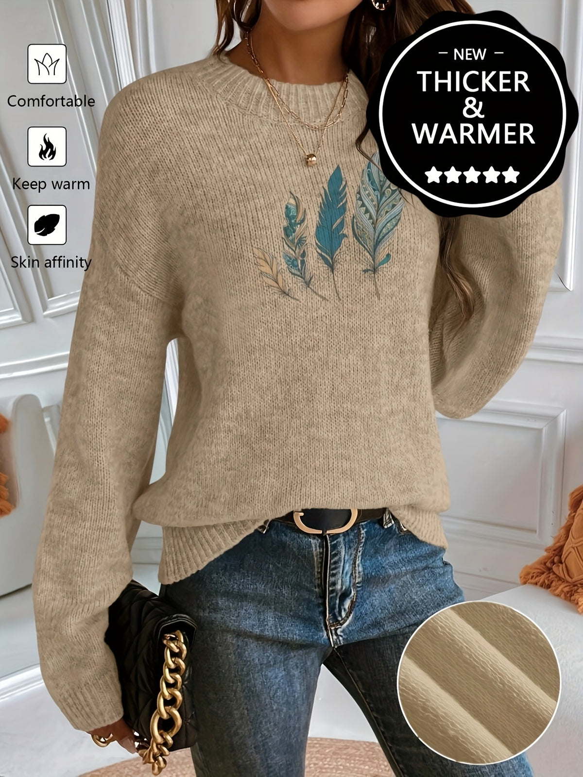 Autumn Whispers Sweater