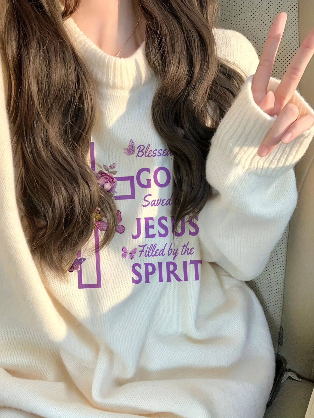 Faith in Every Breath Sweater
