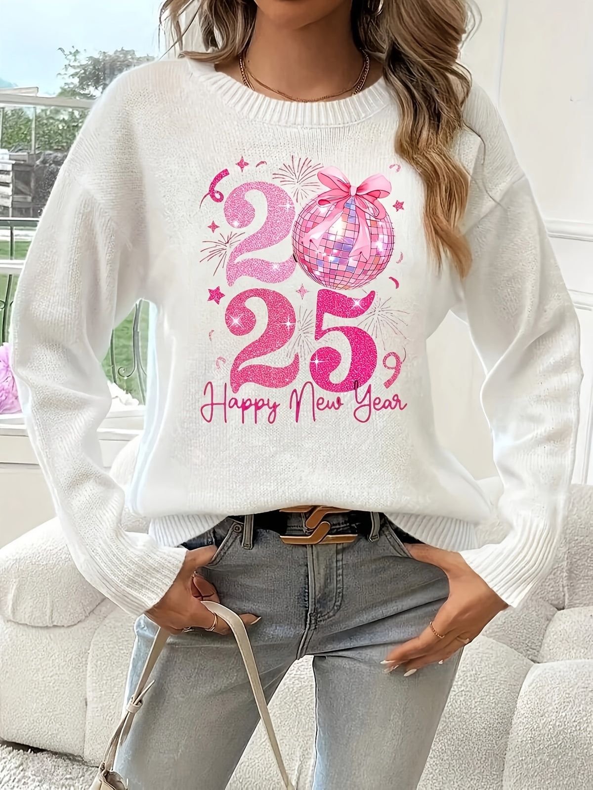 Hello 2025 Sweater