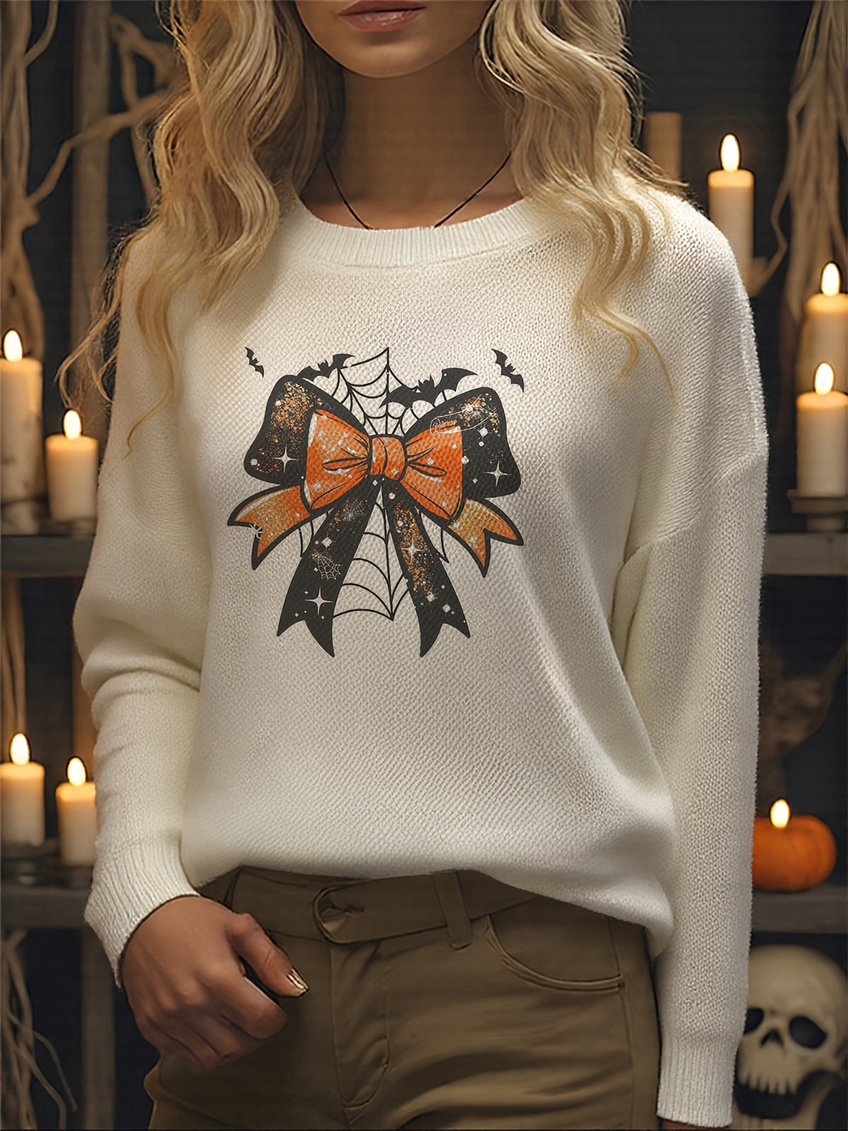Web & Whimsy Sweater