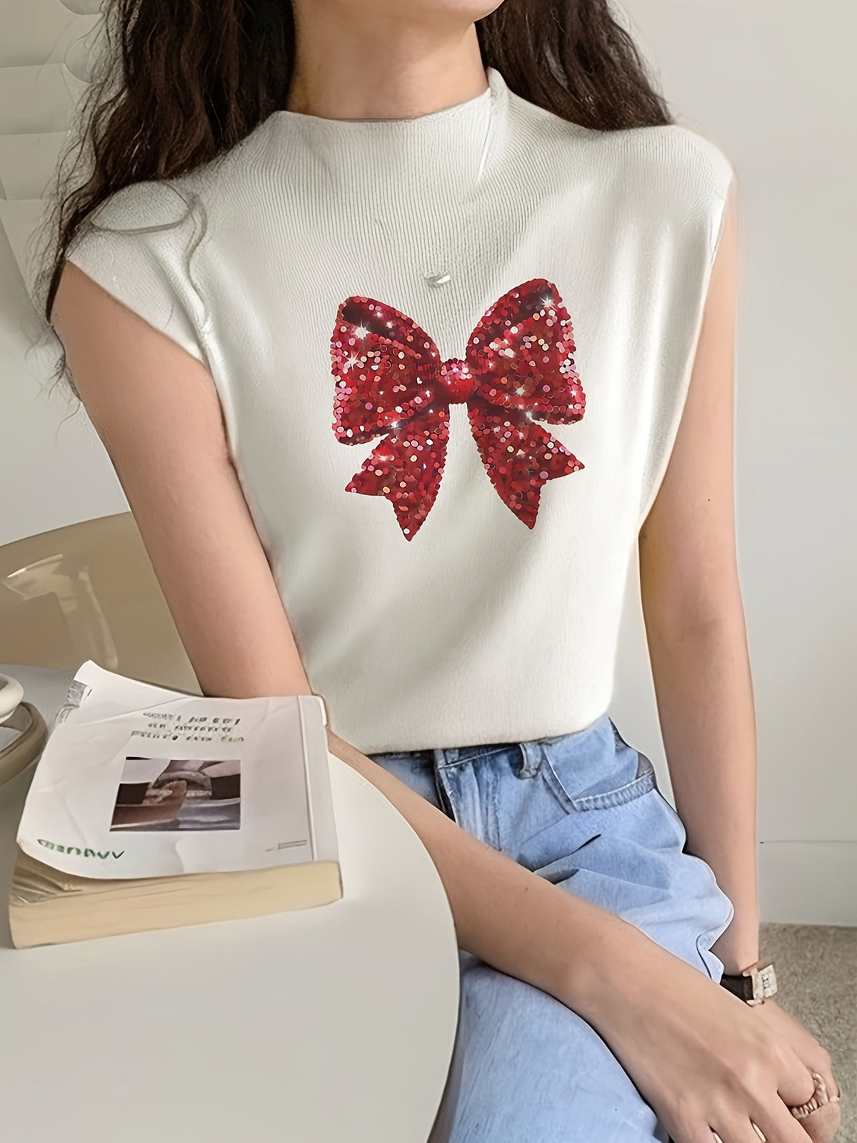 Sparkle Bow Tank