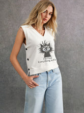 Midnight Cat Vest