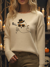 Boo in a Top Hat Sweater