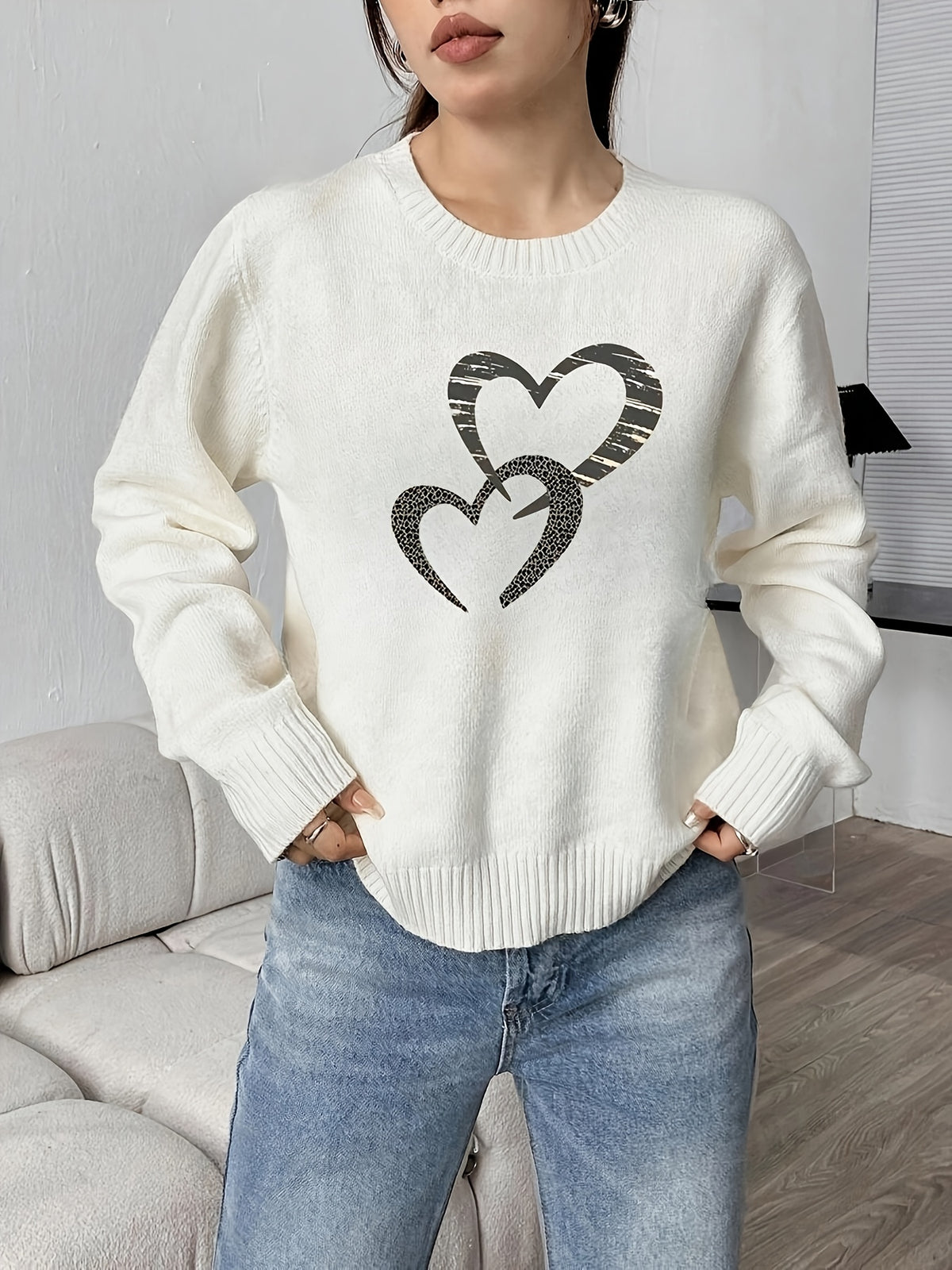 Broken But Beautiful Sweater