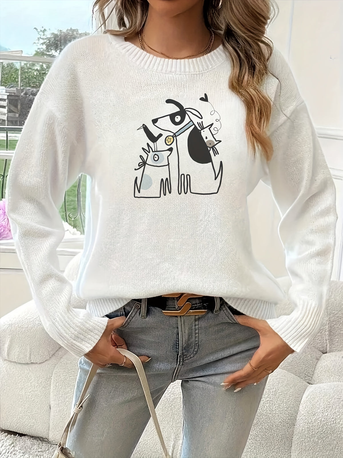 Spotted Pal Sweater