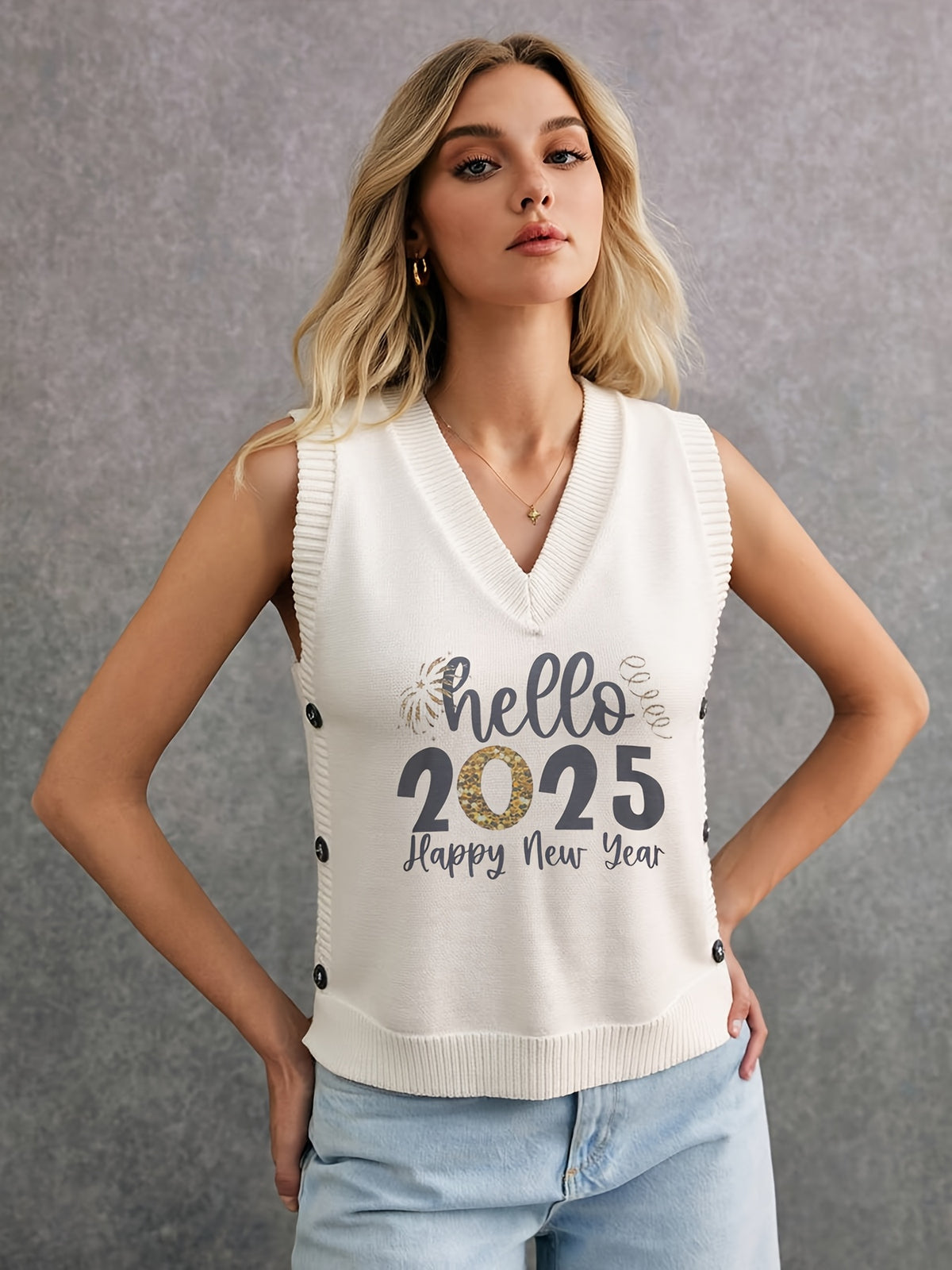 Hello 2025 Vest