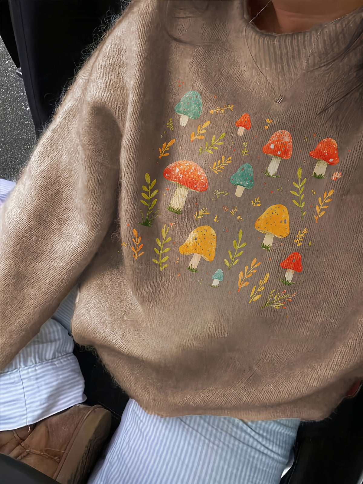 Bloom & Shroom Sweater